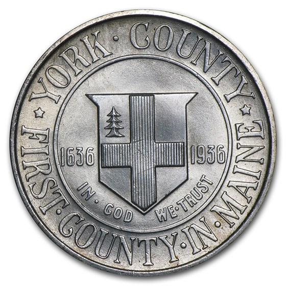 1936 York County Half Dollar Commemorative BU 1936 York County Half Dollar Commemorative BU